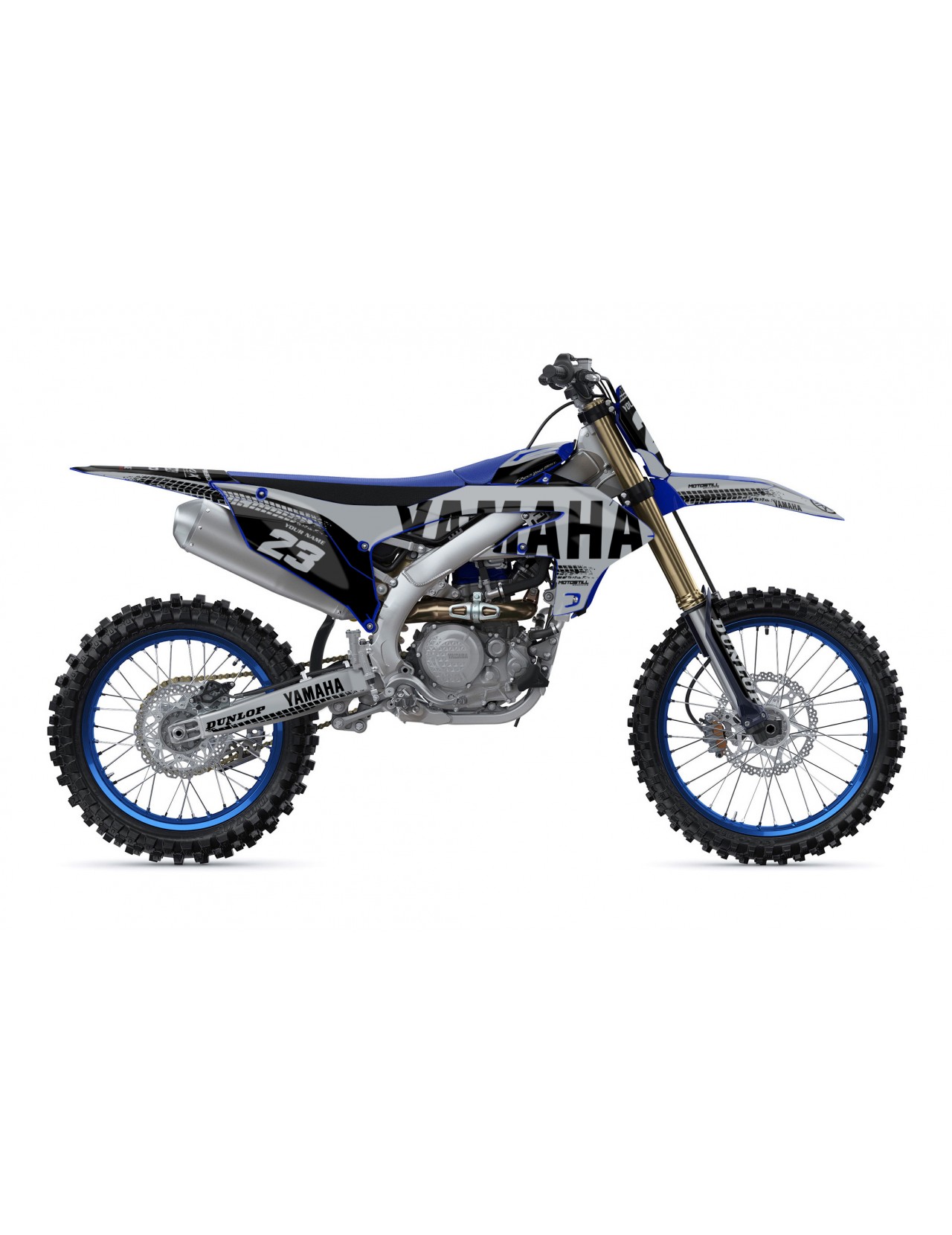 YAMAHA YZF 450 2023 GRAPHIC STICKER KIT