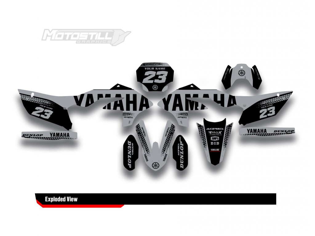 YAMAHA YZF 450 2023 GRAPHIC STICKER KIT