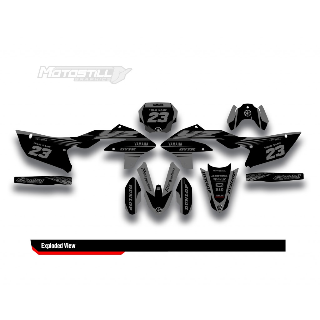 YAMAHA YZ 450 F GRAPHIC STICKER SET DECAL KIT
