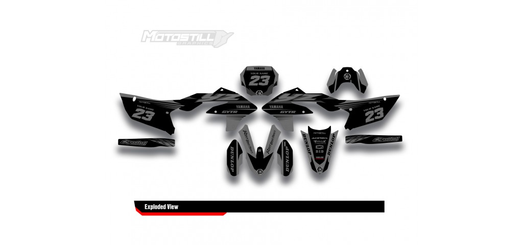 YAMAHA YZ 450 F GRAPHIC STICKER SET DECAL KIT