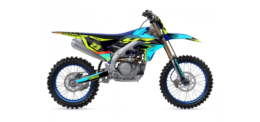 YAMAHA YZ 450 F GRAPHIC STICKER SET DECAL KIT