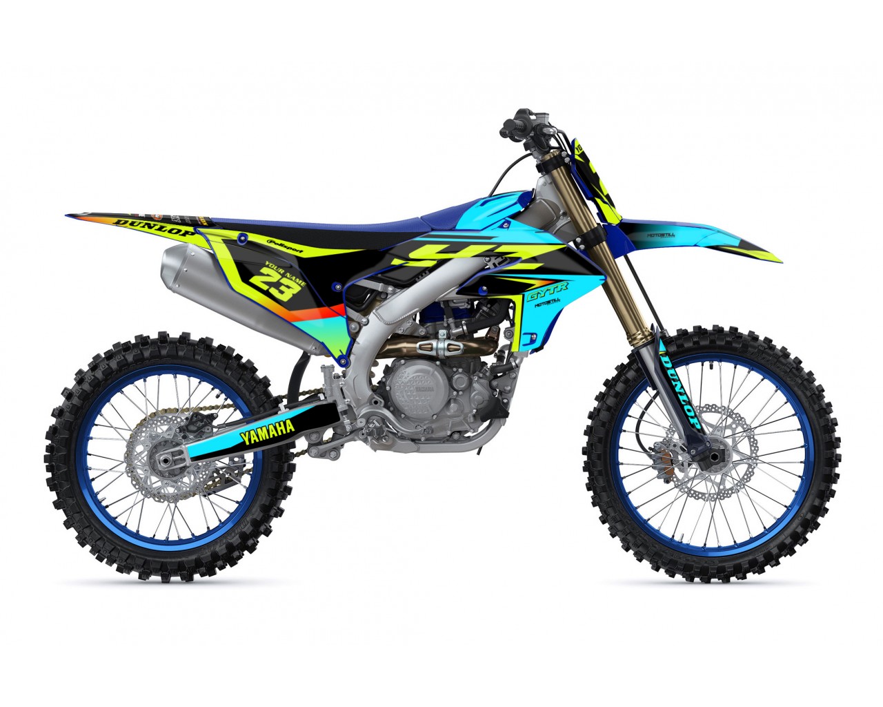 YAMAHA YZ 450 F GRAPHIC STICKER SET DECAL KIT