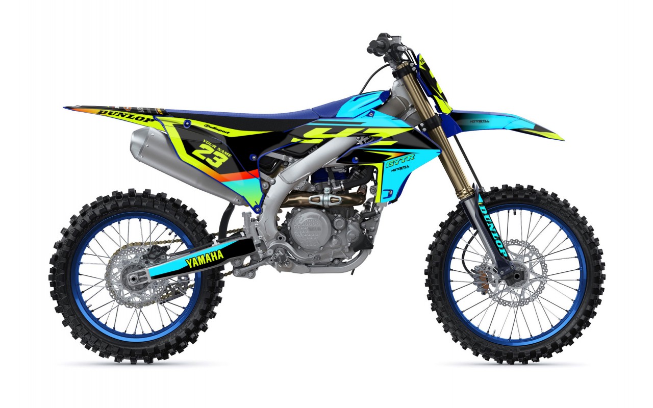YAMAHA YZ 450 F GRAPHIC STICKER SET DECAL KIT