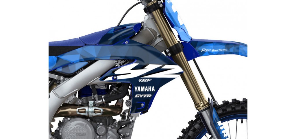 YAMAHA YZ 450 F GRAPHIC STICKER SET DECAL KIT