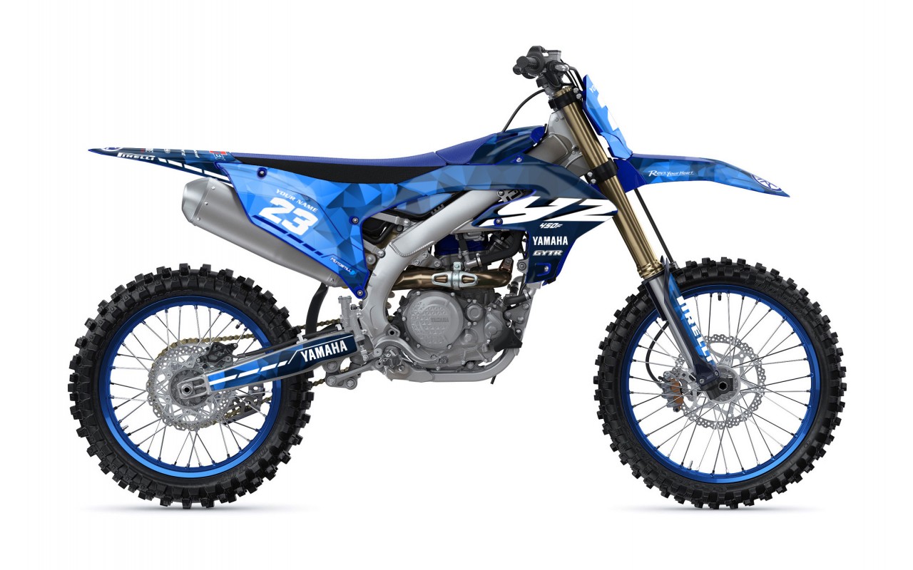 YAMAHA YZ 450 F GRAPHIC STICKER SET DECAL KIT