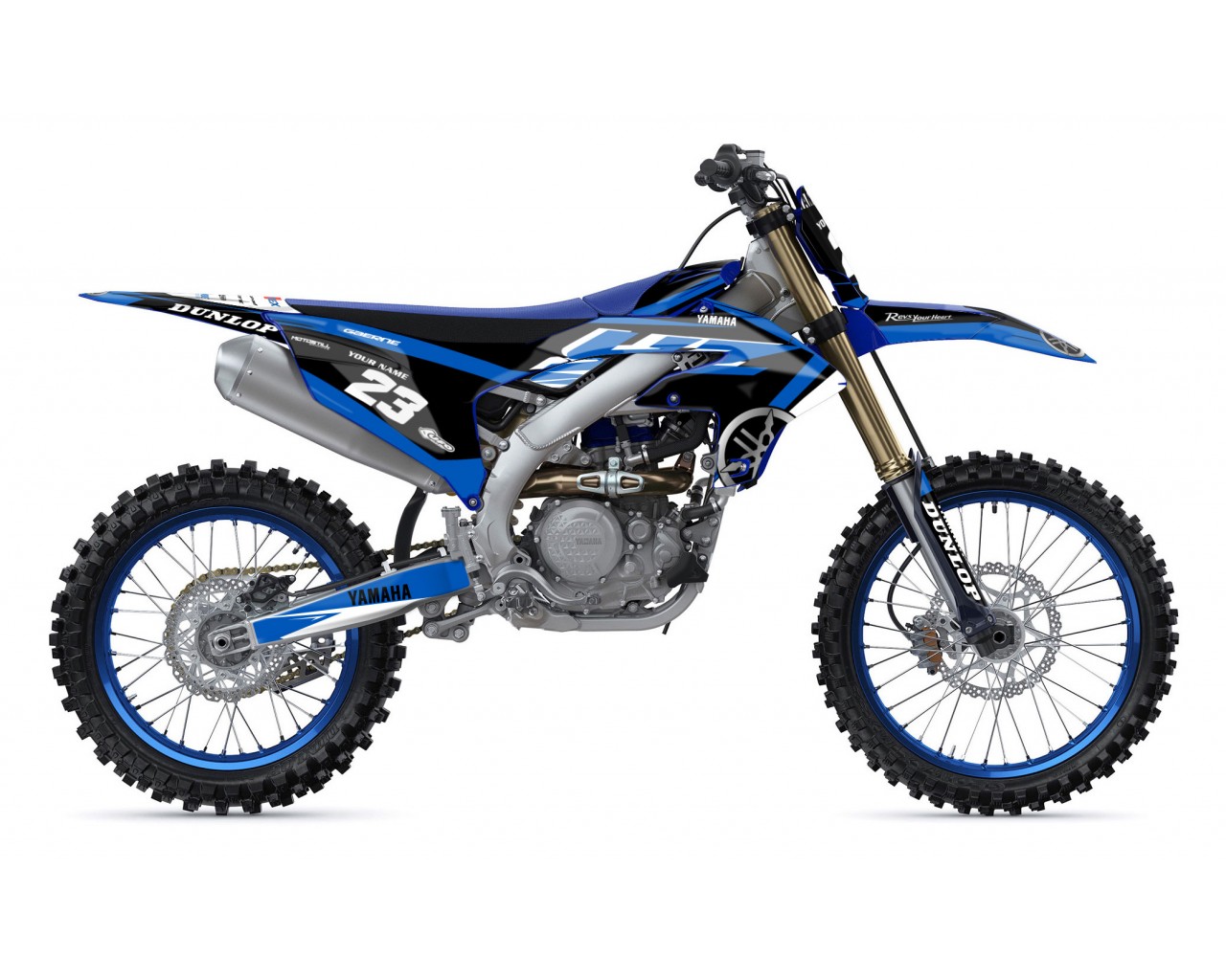 YAMAHA YZ 450 F GRAPHIC STICKER SET DECAL KIT