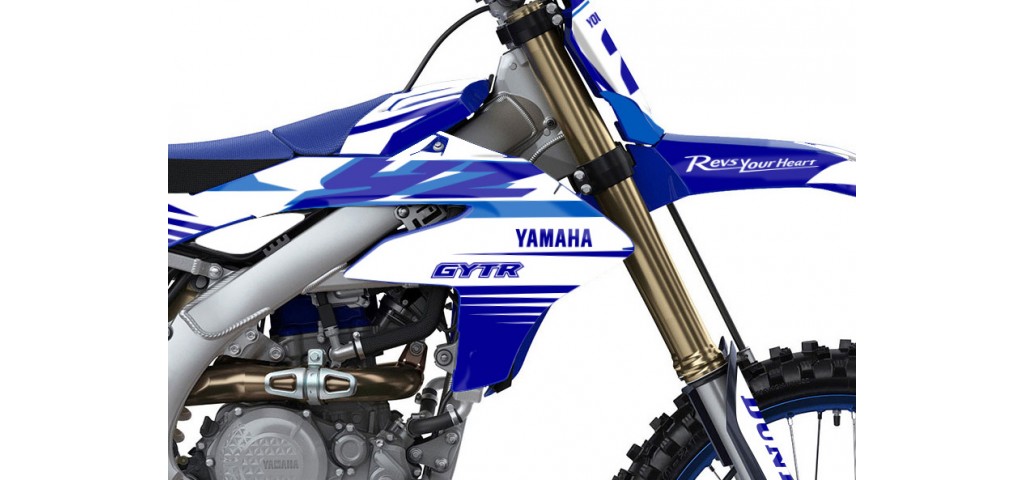 YAMAHA YZ 450 F GRAPHIC STICKER SET DECAL KIT