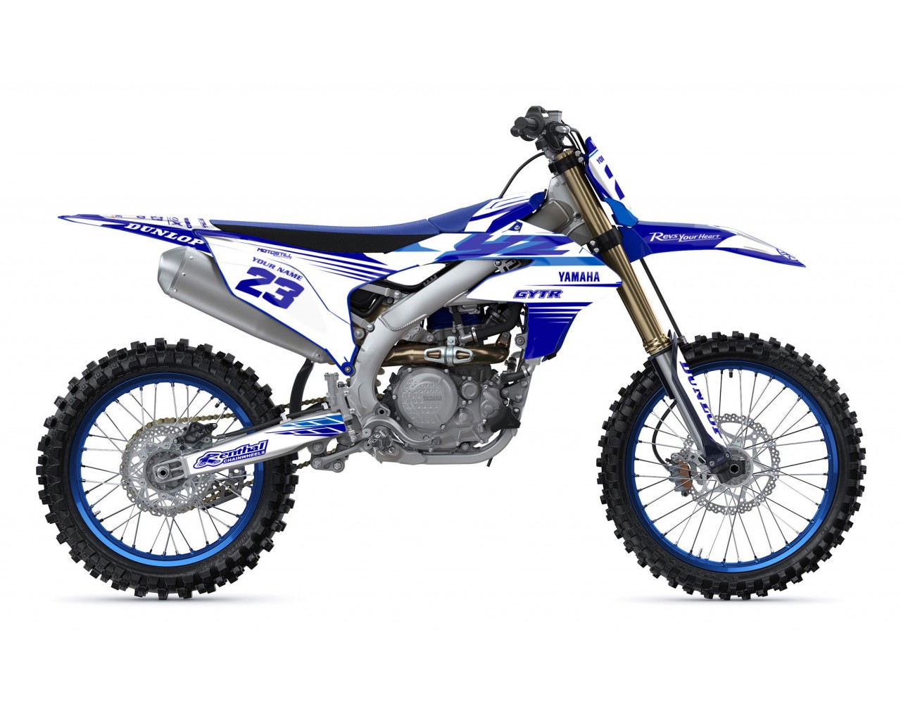 YAMAHA YZ 450 F GRAPHIC STICKER SET DECAL KIT