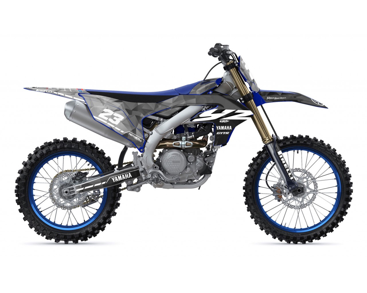 YAMAHA YZ 450 F GRAPHIC STICKER SET DECAL KIT