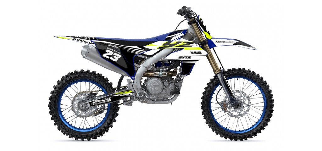 YAMAHA YZ 450 F GRAPHIC STICKER SET DECAL KIT