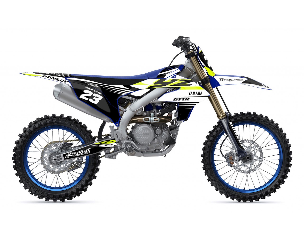YAMAHA YZ 450 F GRAPHIC STICKER SET DECAL KIT