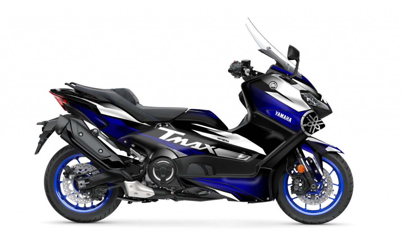 YAMAHA TMAX GRAPHIC STICKER SET - DECAL KIT