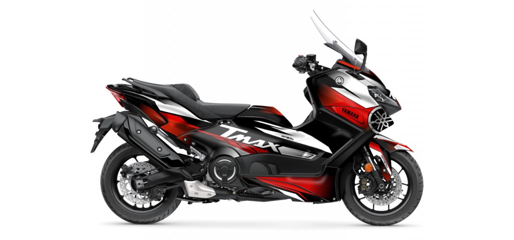 YAMAHA TMAX GRAPHIC STICKER SET - DECAL KIT