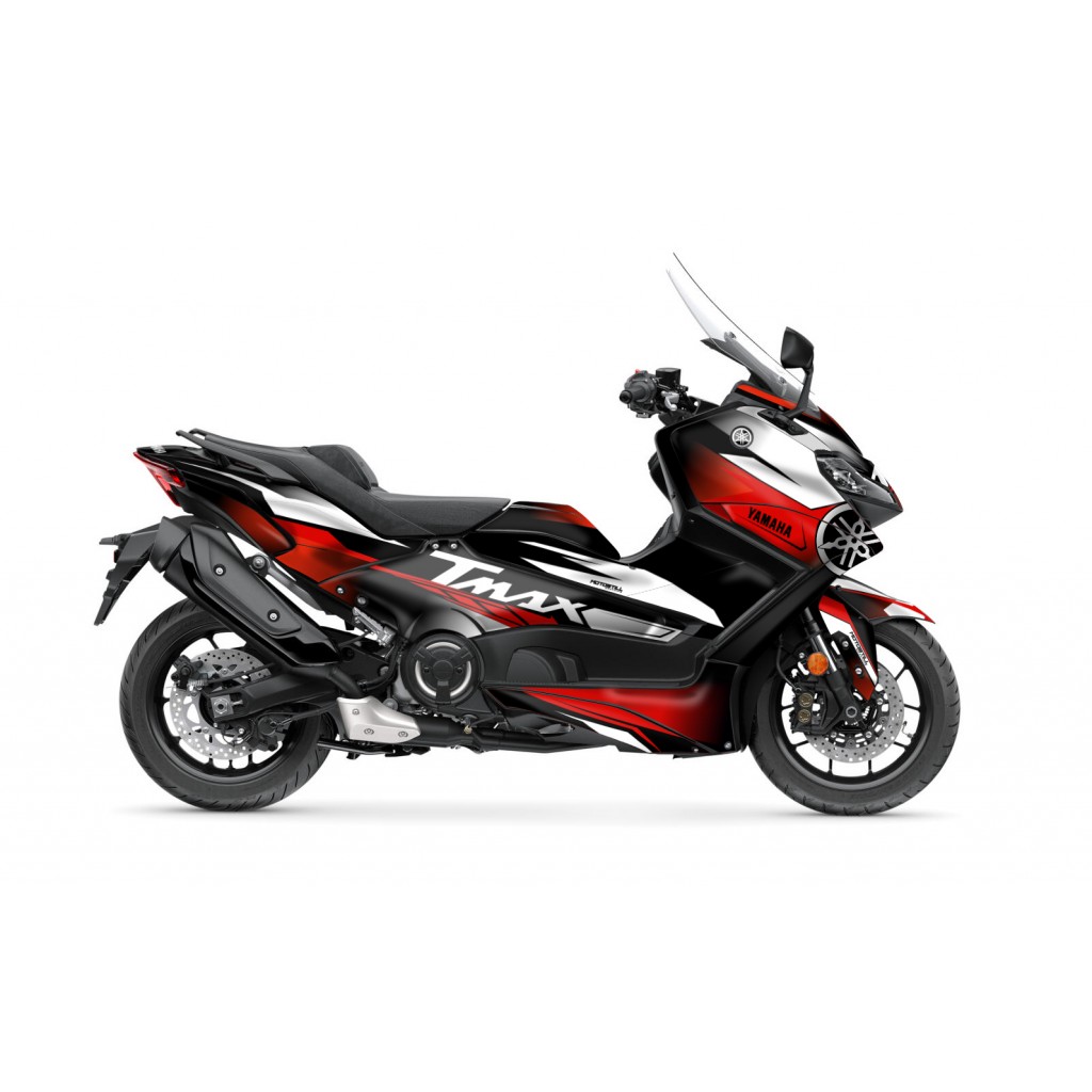 YAMAHA TMAX GRAPHIC STICKER SET - DECAL KIT