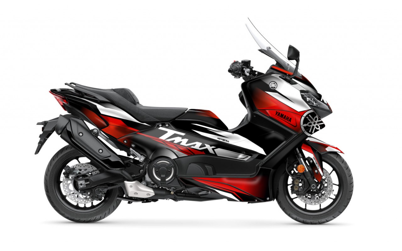 YAMAHA TMAX GRAPHIC STICKER SET - DECAL KIT