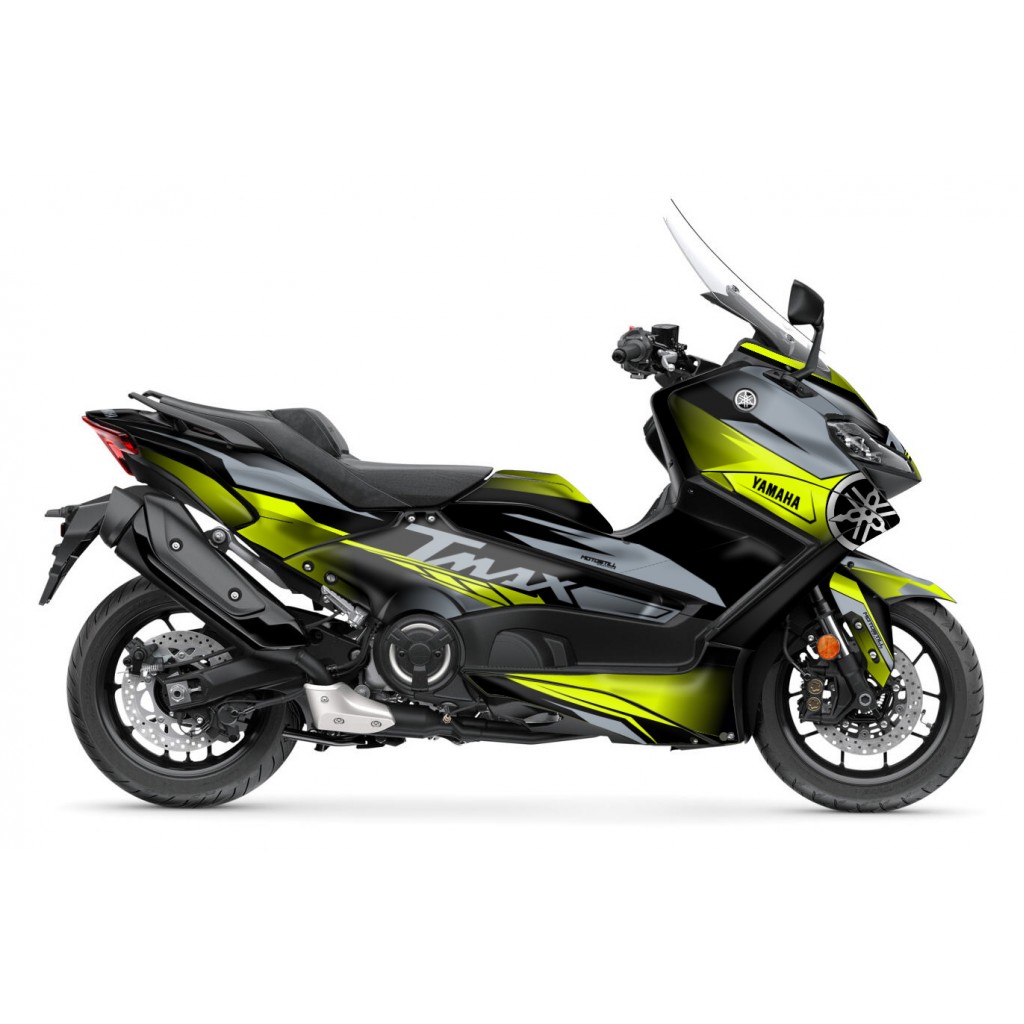 YAMAHA TMAX GRAPHIC STICKER SET - DECAL KIT