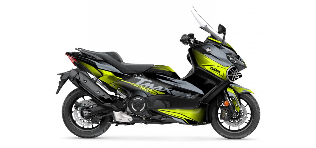 YAMAHA TMAX GRAPHIC STICKER SET - DECAL KIT