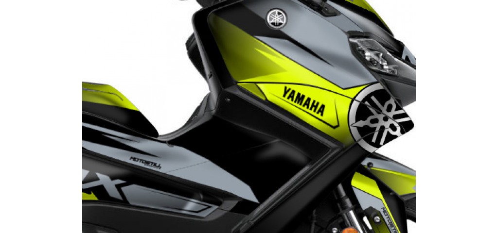 YAMAHA TMAX GRAPHIC STICKER SET - DECAL KIT