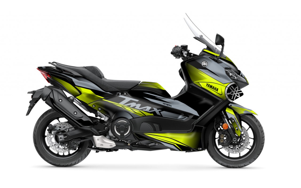 YAMAHA TMAX GRAPHIC STICKER SET - DECAL KIT