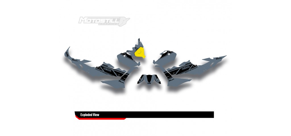 YAMAHA TMAX GRAPHIC STICKER SET - DECAL KIT