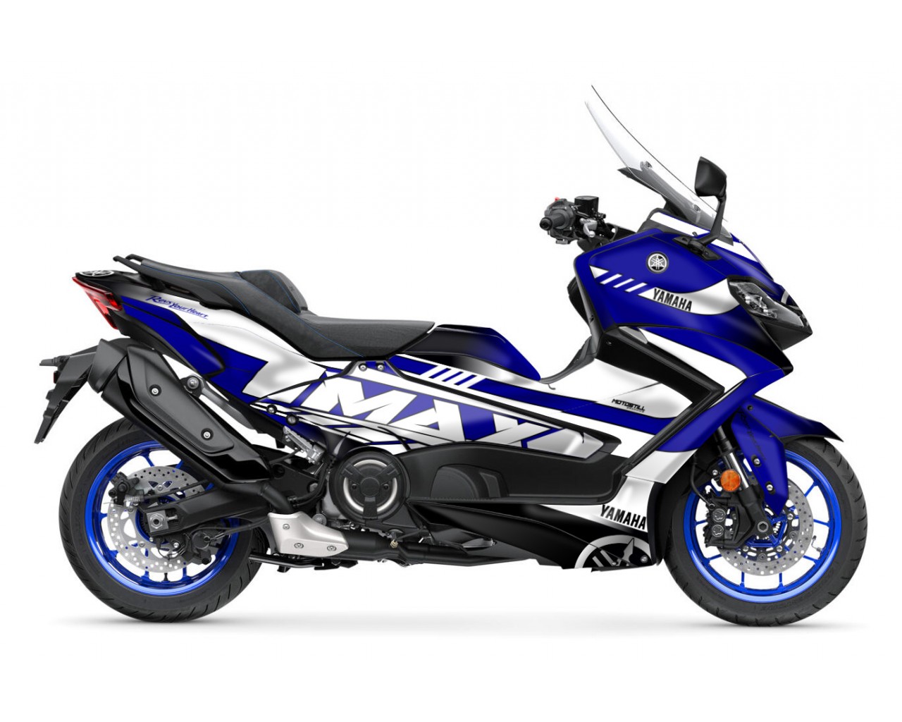YAMAHA TMAX GRAPHIC STICKER SET - DECAL KIT