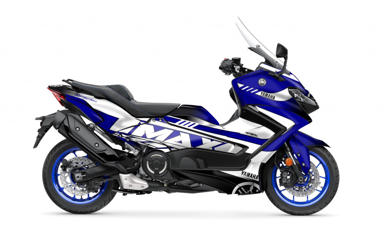 YAMAHA TMAX GRAPHIC STICKER SET - DECAL KIT