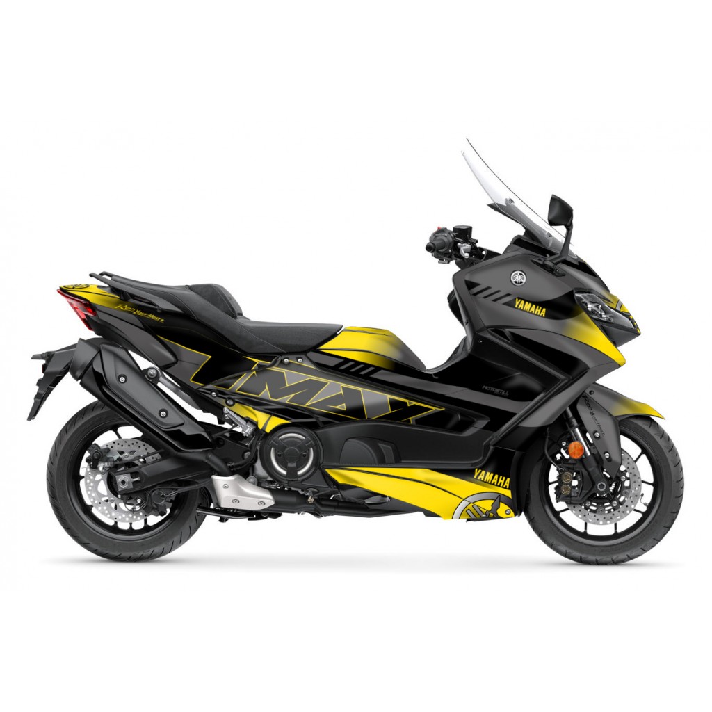 YAMAHA TMAX GRAPHIC STICKER SET - DECAL KIT
