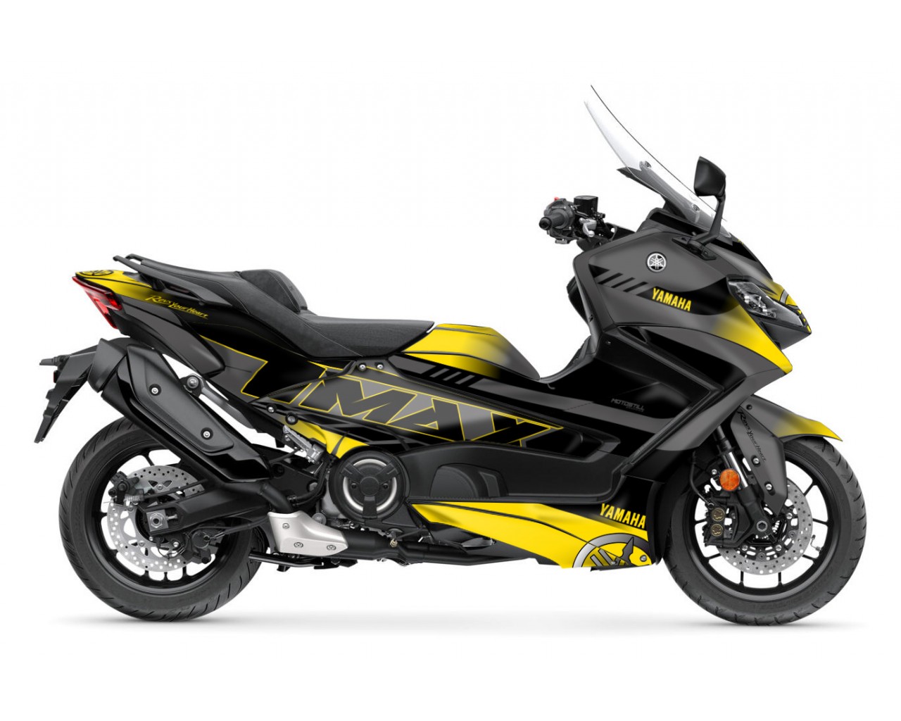 YAMAHA TMAX GRAPHIC STICKER SET - DECAL KIT