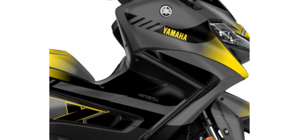 YAMAHA TMAX GRAPHIC STICKER SET - DECAL KIT