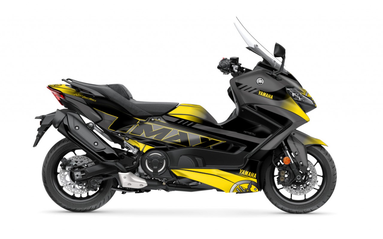 YAMAHA TMAX GRAPHIC STICKER SET - DECAL KIT