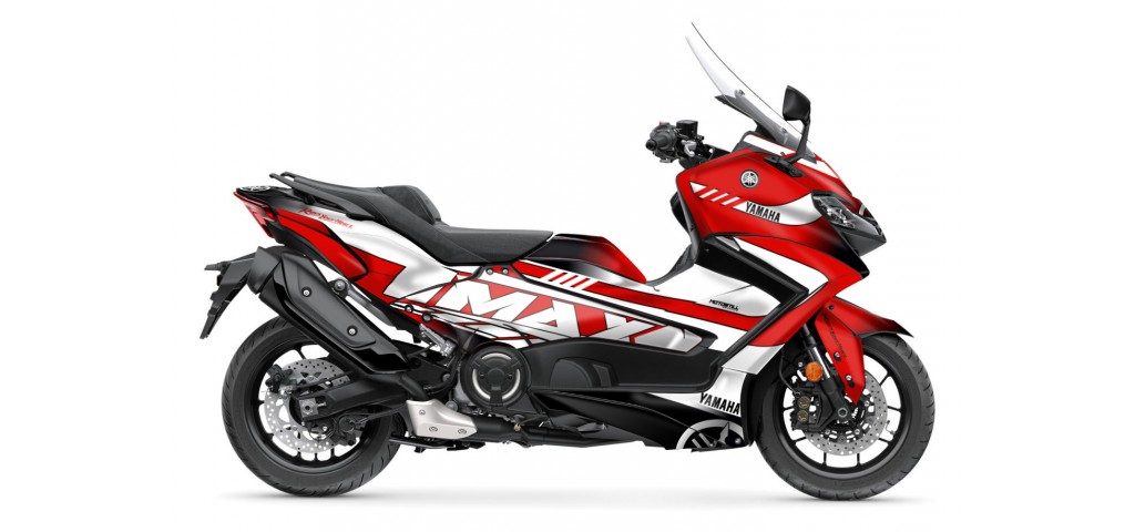 YAMAHA TMAX GRAPHIC STICKER SET - DECAL KIT