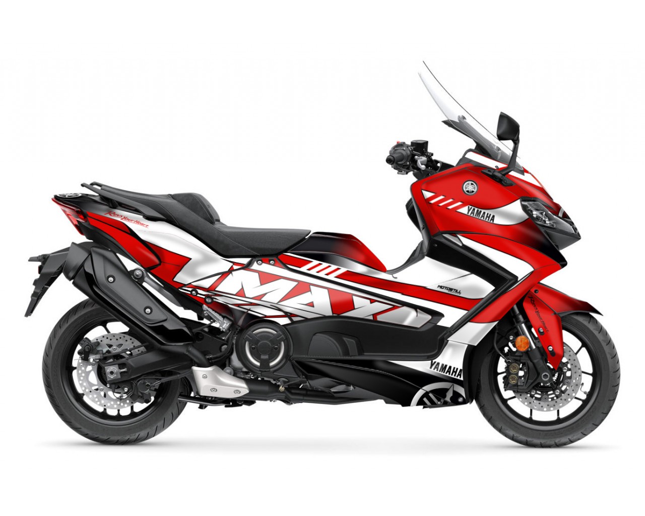 YAMAHA TMAX GRAPHIC STICKER SET - DECAL KIT