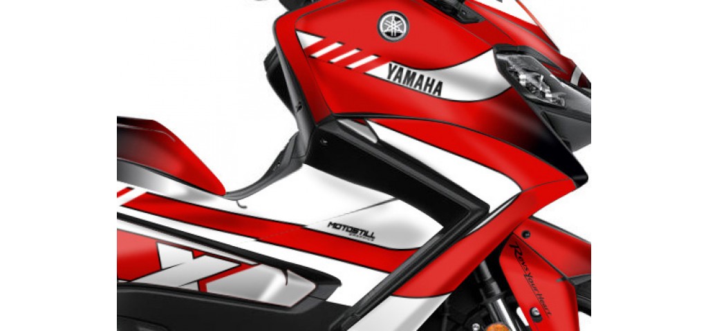 YAMAHA TMAX GRAPHIC STICKER SET - DECAL KIT
