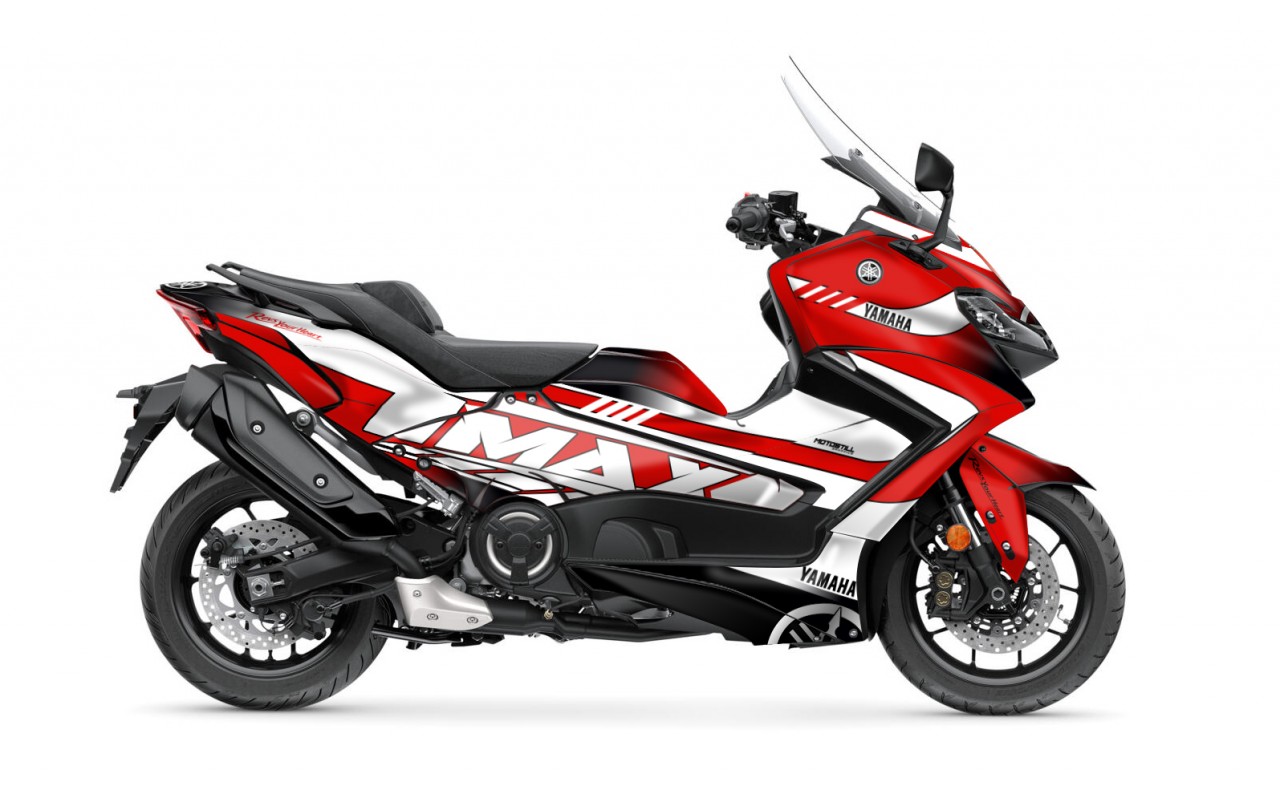 YAMAHA TMAX GRAPHIC STICKER SET - DECAL KIT