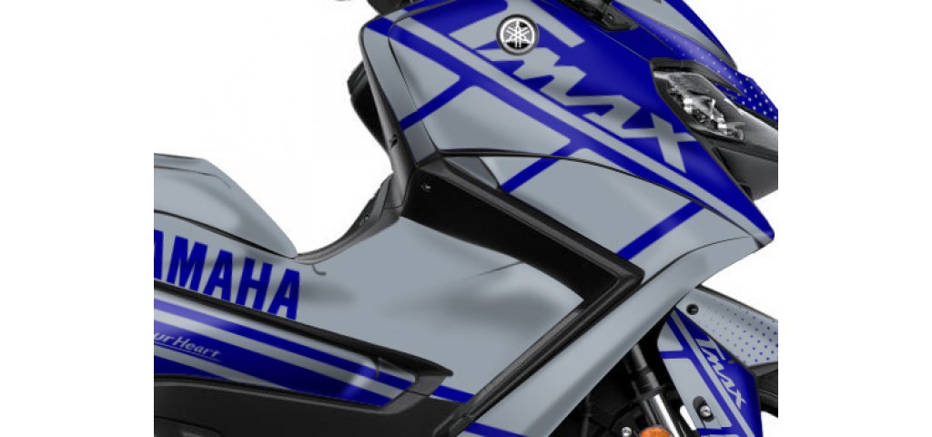 YAMAHA TMAX GRAPHIC STICKER SET - DECAL KIT