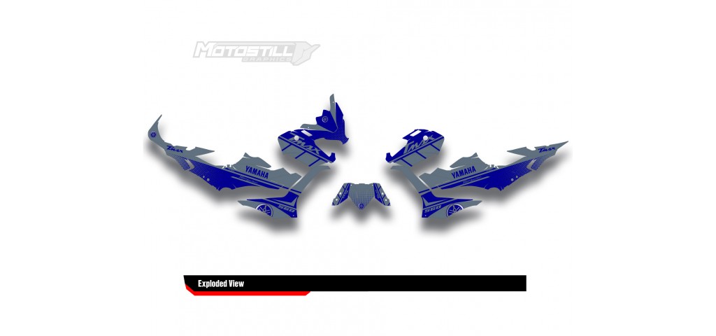 YAMAHA TMAX GRAPHIC STICKER SET - DECAL KIT
