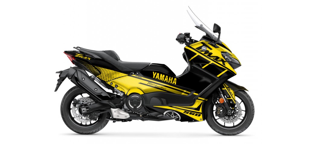 YAMAHA TMAX GRAPHIC STICKER SET - DECAL KIT