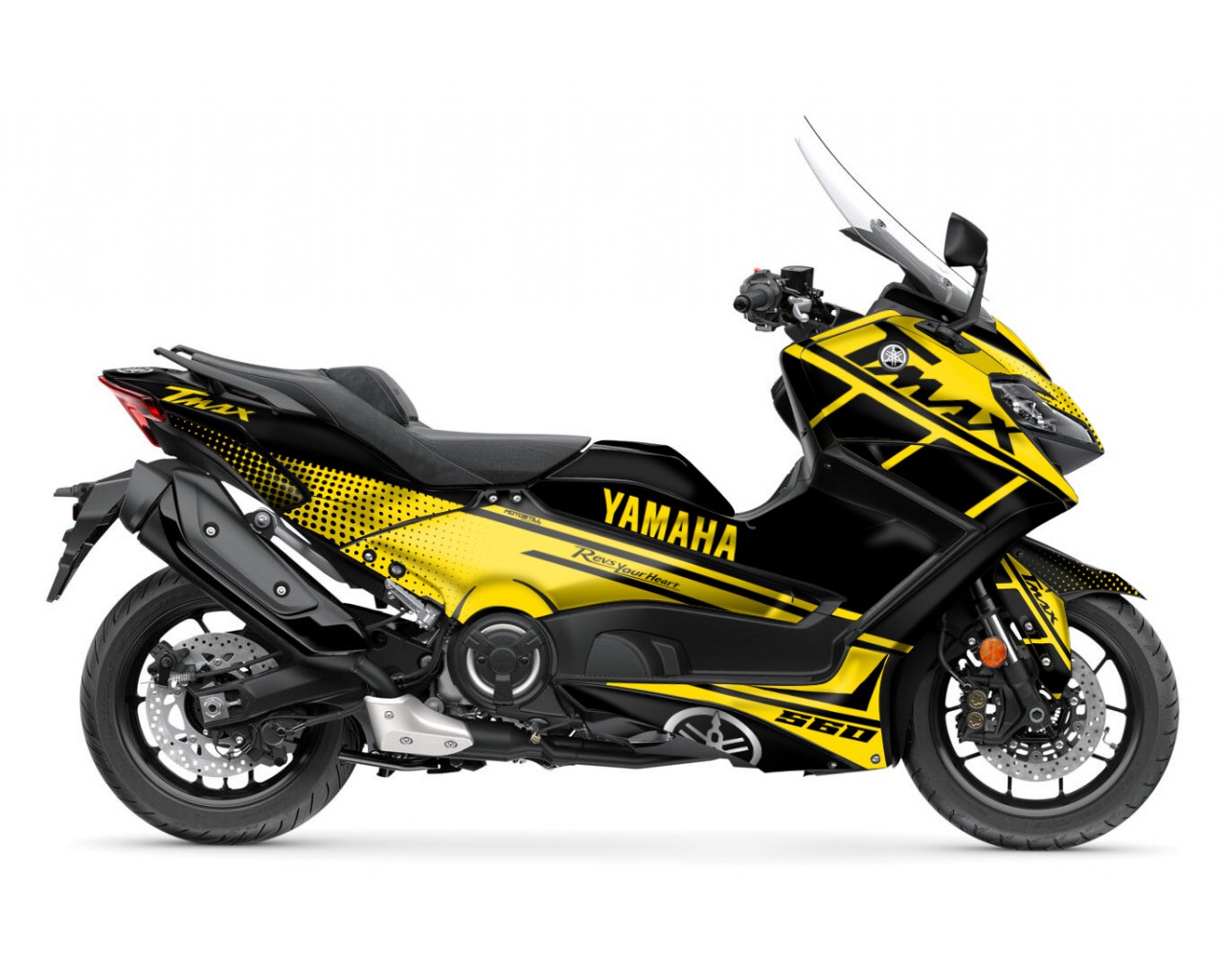 YAMAHA TMAX GRAPHIC STICKER SET - DECAL KIT