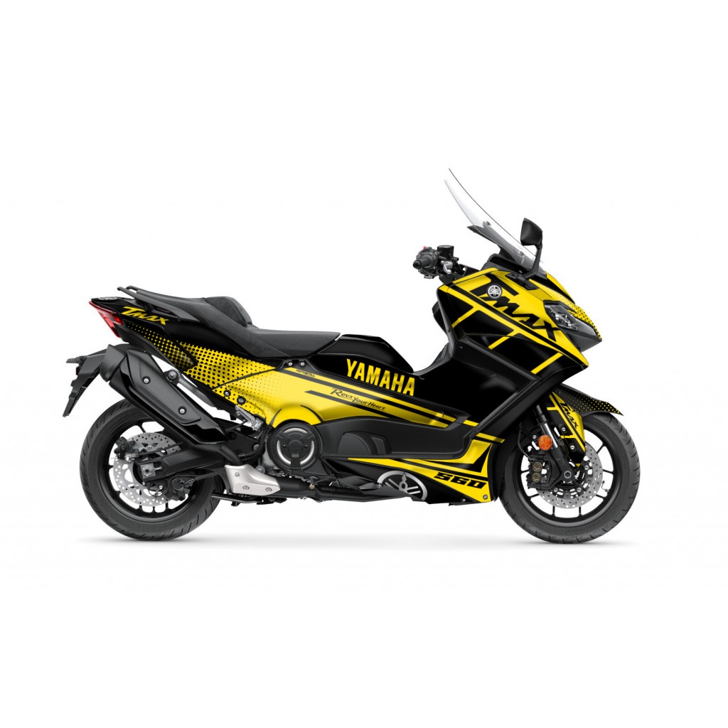 YAMAHA TMAX GRAPHIC STICKER SET - DECAL KIT