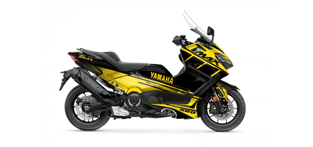 YAMAHA TMAX GRAPHIC STICKER SET - DECAL KIT