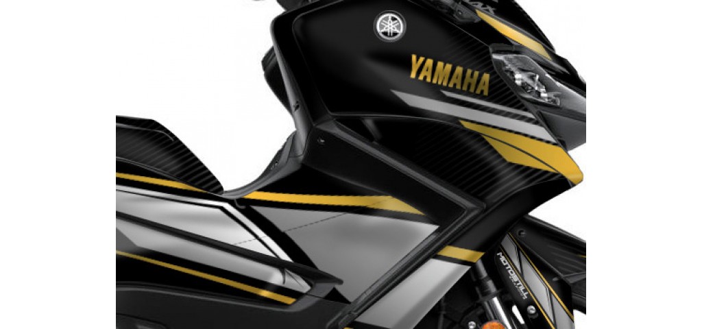 YAMAHA TMAX GRAPHIC STICKER SET - DECAL KIT
