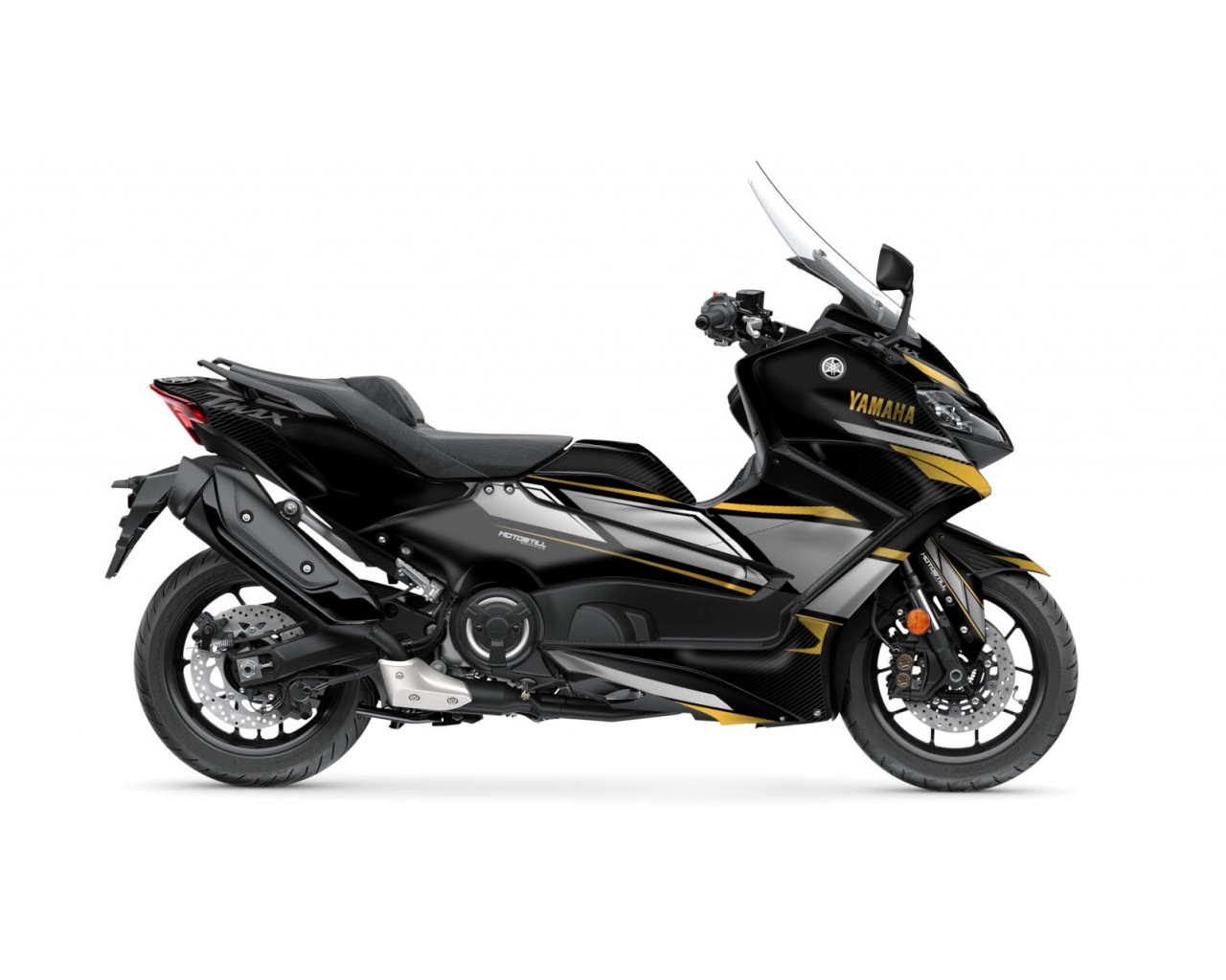 YAMAHA TMAX GRAPHIC STICKER SET - DECAL KIT