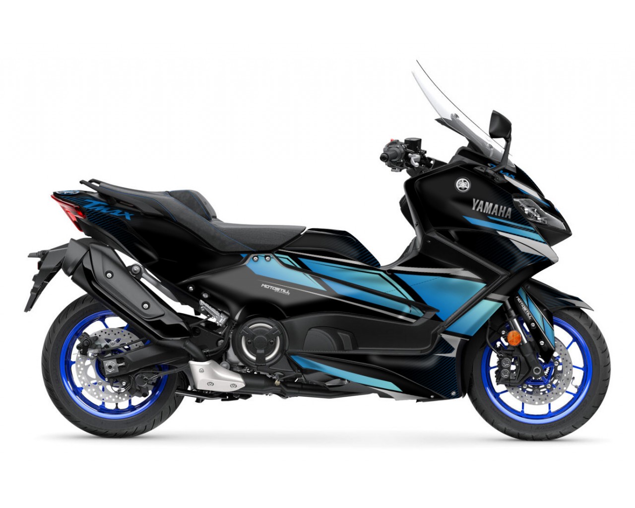 YAMAHA TMAX GRAPHIC STICKER SET - DECAL KIT