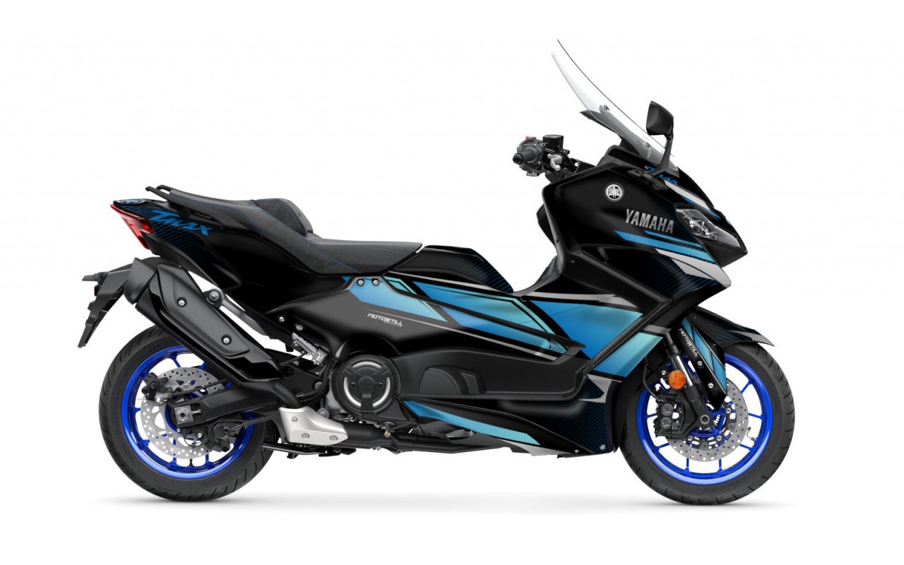 YAMAHA TMAX GRAPHIC STICKER SET - DECAL KIT