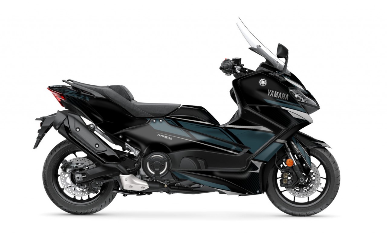 YAMAHA TMAX GRAPHIC STICKER SET - DECAL KIT