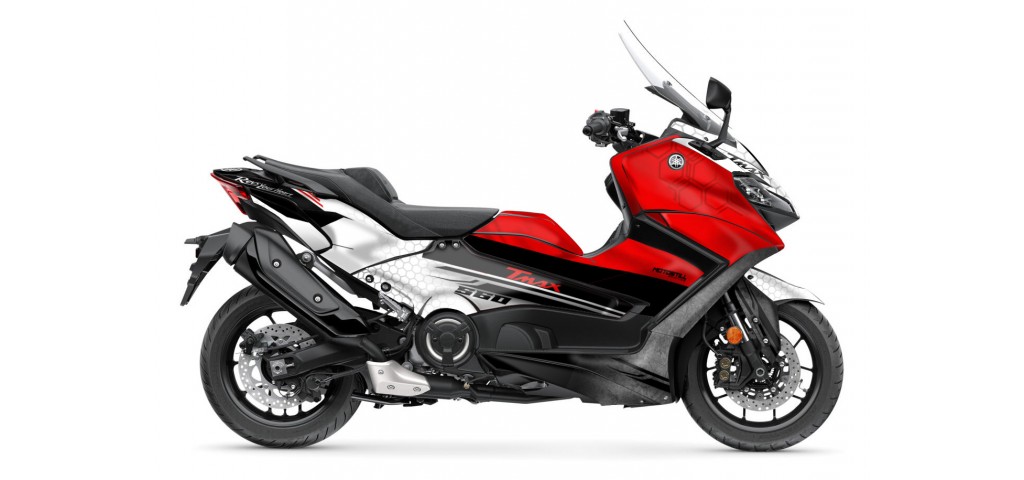 YAMAHA TMAX GRAPHIC STICKER SET - DECAL KIT
