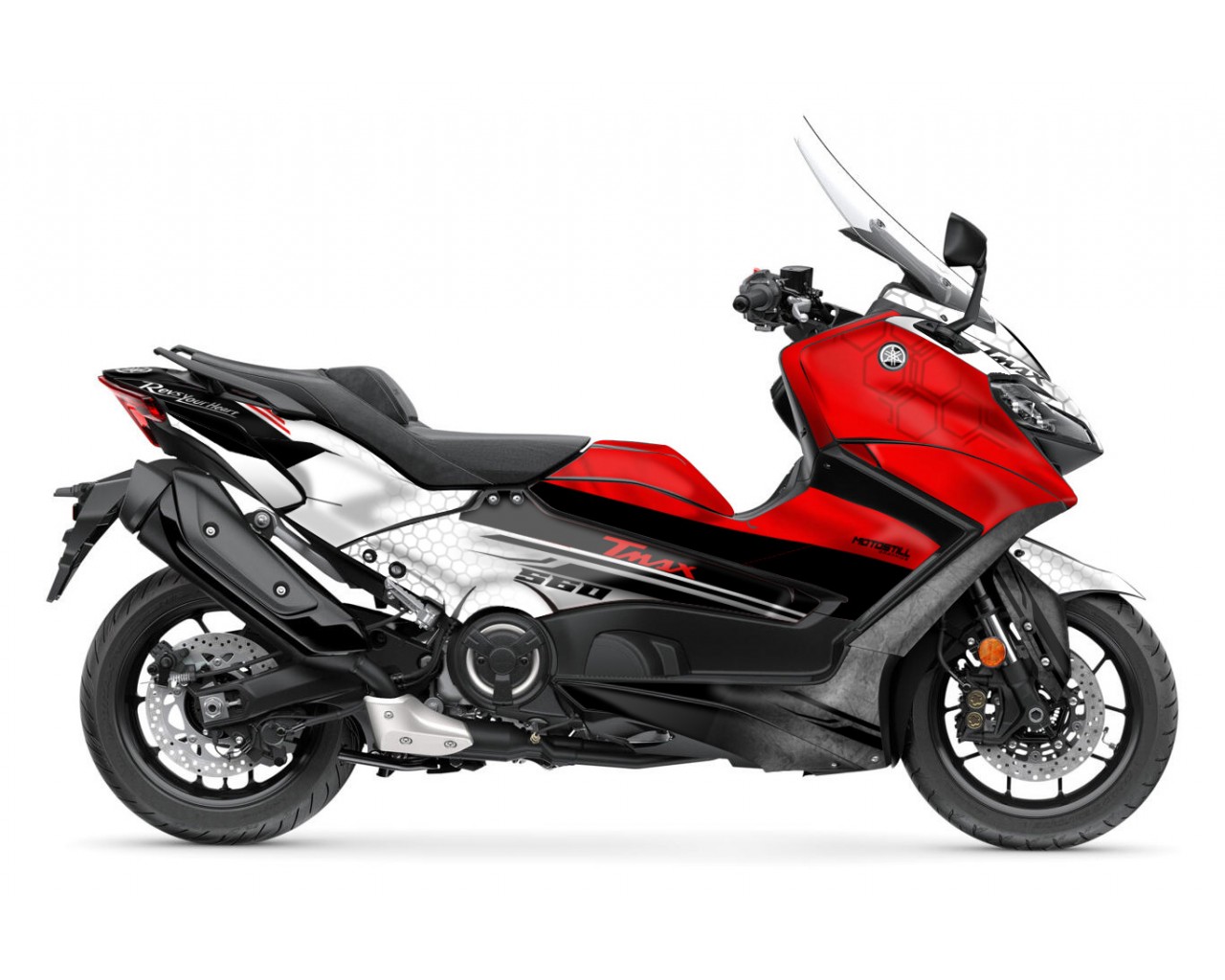 YAMAHA TMAX GRAPHIC STICKER SET - DECAL KIT