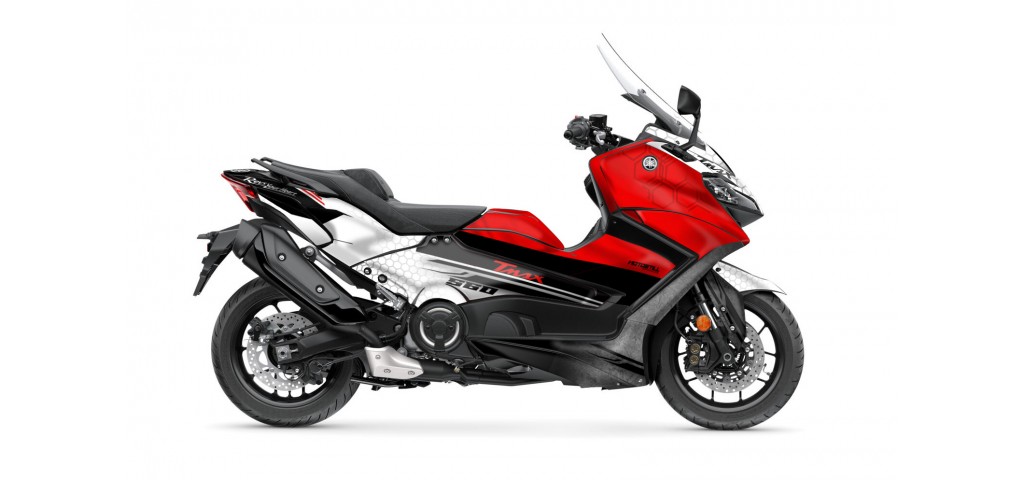 YAMAHA TMAX GRAPHIC STICKER SET - DECAL KIT