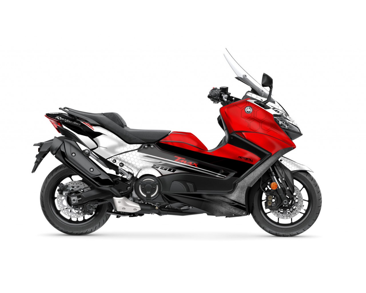 YAMAHA TMAX GRAPHIC STICKER SET - DECAL KIT