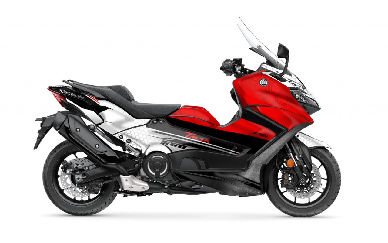 YAMAHA TMAX GRAPHIC STICKER SET - DECAL KIT